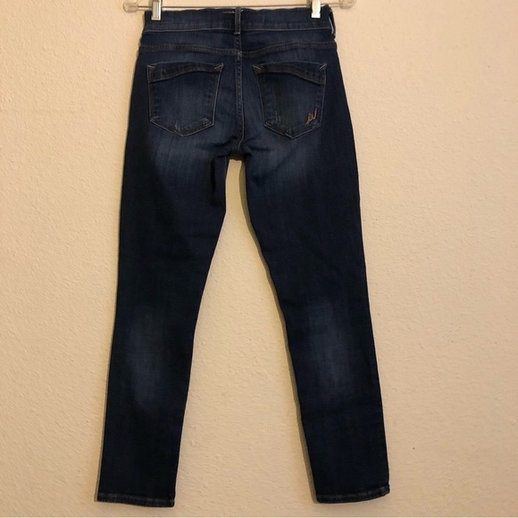 EXPESS Blue Mia Mid-Rise Cropped Legging Jeans Women Size OR - Picture 6 of 9